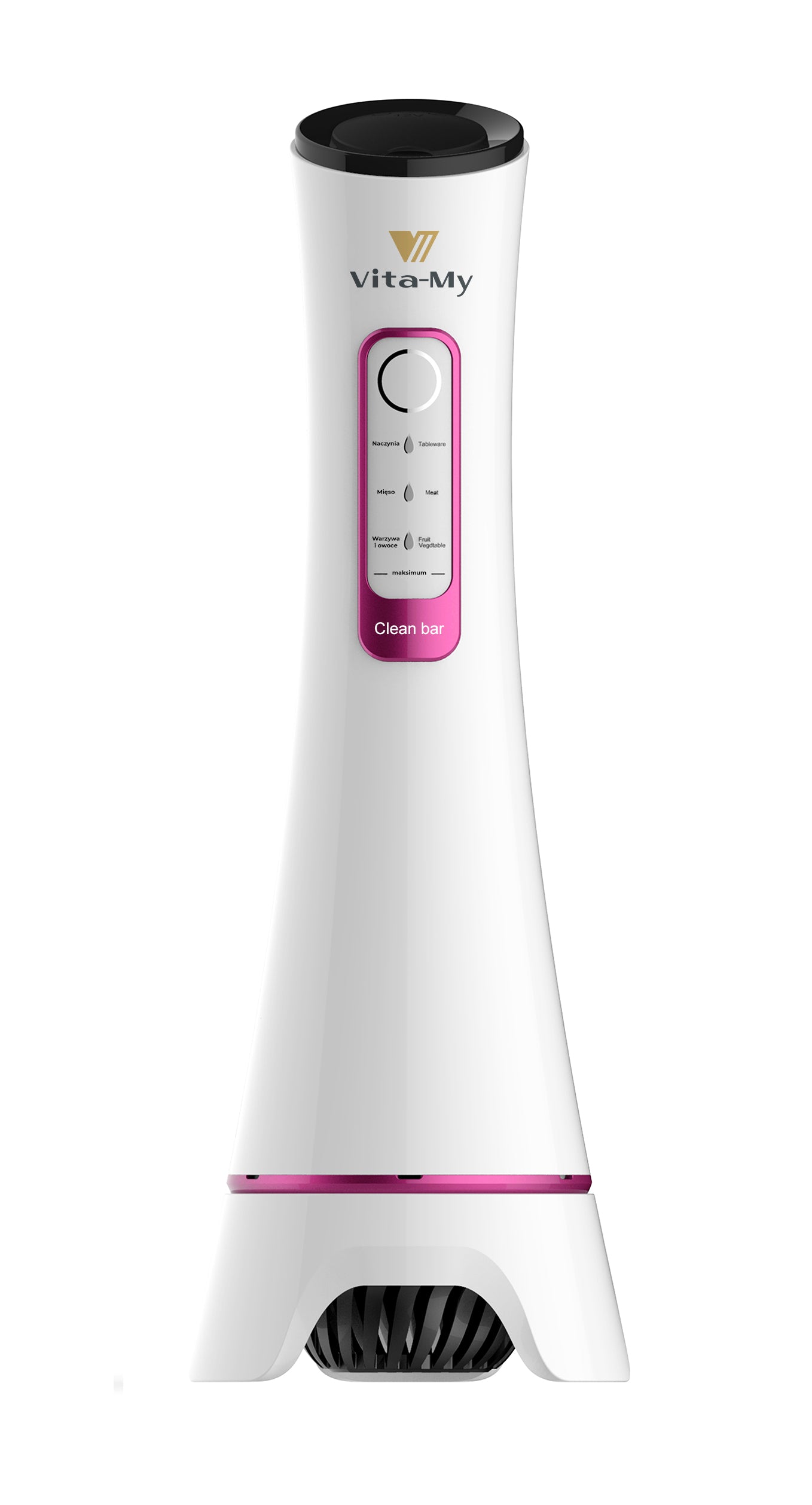 Myjka do żywności ultradźwiękowo-ozonowa rozowa