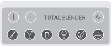 panel sterowania total blender blendtec 
