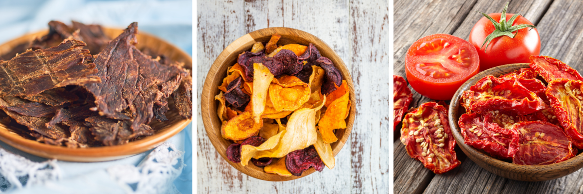 Suszenie warzyw i mięsa 